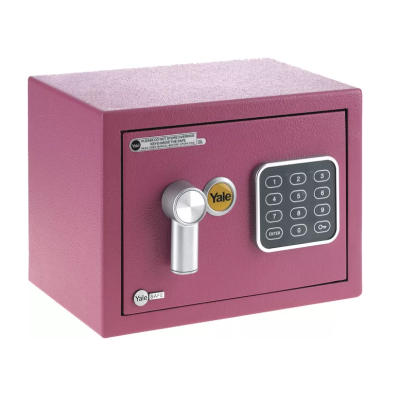YALE VALUE Mini YSV/170/DB2/P sejf růžový YALE VALUE Mini YSV/170/DB2/P sejf růžový