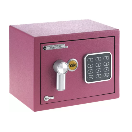 YALE VALUE Mini YSV/170/DB2/P sejf růžový