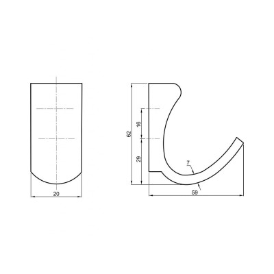 FILIP polověšák se skrytou montáží