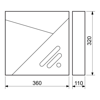 BK.509.G.AM poštovní schránka