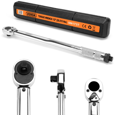 Momentový klíč na kola 1/2" 28–210 Nm D1737