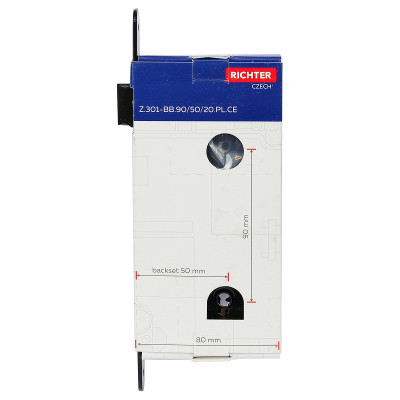 Z.301-BB.90/50/20.PL.CE zadlabací zámek