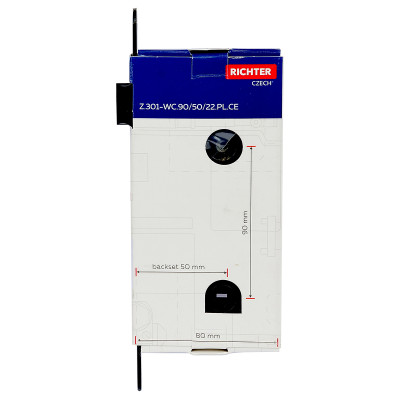 Z.301-WC.90/50/22.PL.CE zadlabací zámok