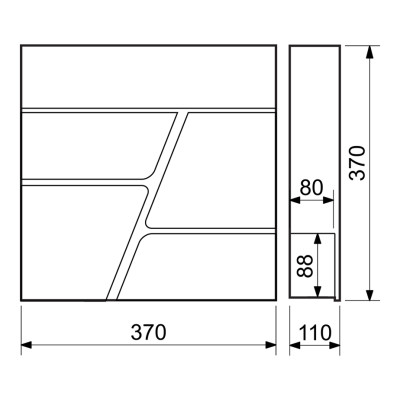 BK.532.AM poštovní schránka