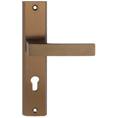 TOTAL vchodová klika-madlo bronz TOTAL vchodová klika-madlo bronz