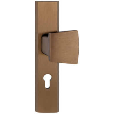 TOTAL vchodová klika-madlo bronz TOTAL vchodová klika-madlo bronz