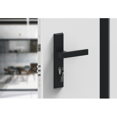 TOTAL vchodová klika-klika černá