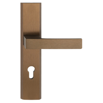 TOTAL vchodová klika-klika bronz