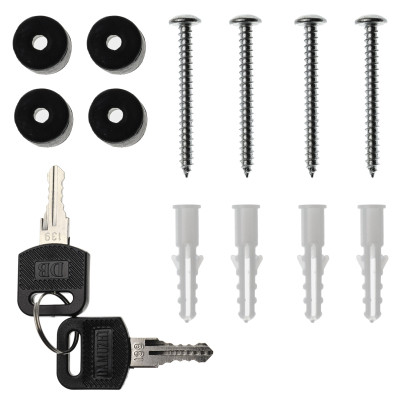 D3691 poštovní schránka antracit + nerez