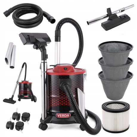 Vysavač na popel z krbu 1650W F184