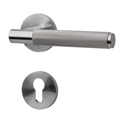 SORIA PZ klika na dveře broušený nikl