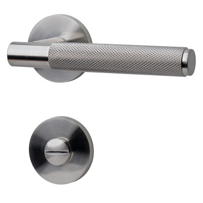 SORIA WC klika na dveře broušený nikl