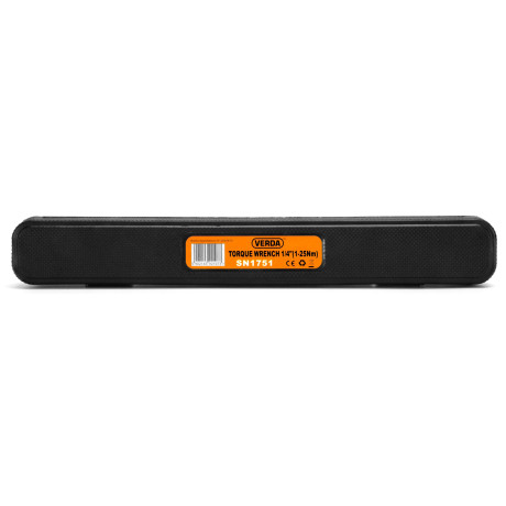 Dynamometrický klíč s blokádou 1/4" 1-25 Nm + kufřík SN1751