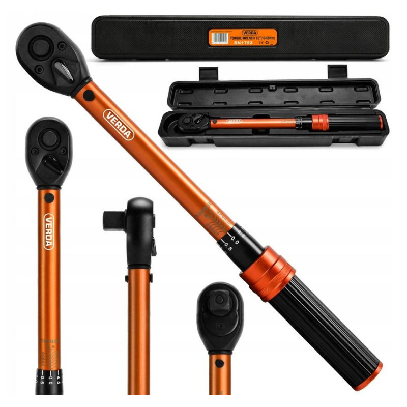 Momentový klíč na svíčky 1/2" 10–60 Nm SN1752 Momentový klíč na svíčky 1/2" 10–60 Nm SN1752