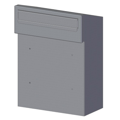 W3 - 1 poštovní schránka měděný antik