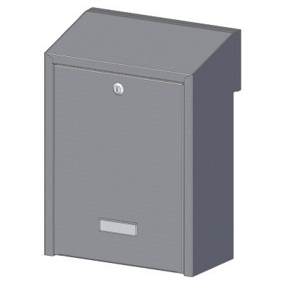 W3 - 1 poštovní schránka měděný antik