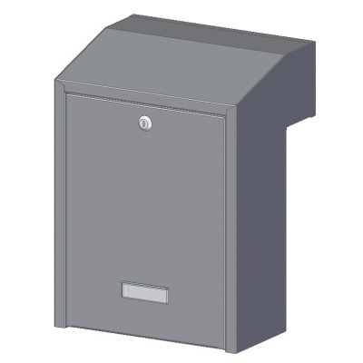W3 - 2 poštovní schránka RAL9006 W3 - 2 poštovní schránka RAL9006