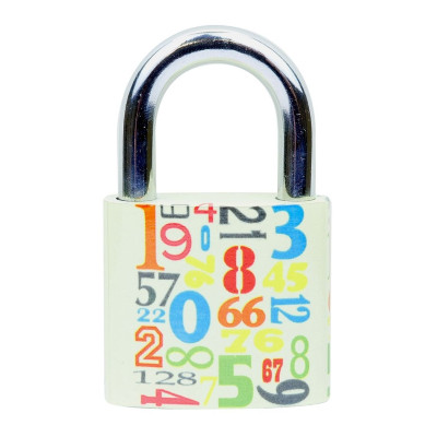 RV.OVAL.38.JU4 visací zámek s čísly