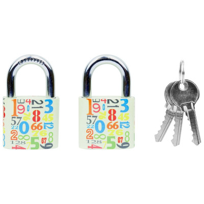 RV.OVAL.38.JU4 visací zámek s čísly