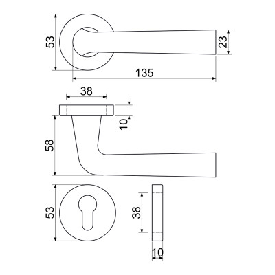 RK.LOPAR.PZ.CE klika na dveře