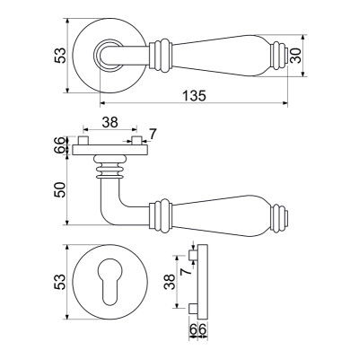 RK.E16.BERGAMO.PZ.AS klika na dveře