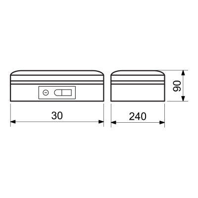 LC.300.CE pokladnička na klíč