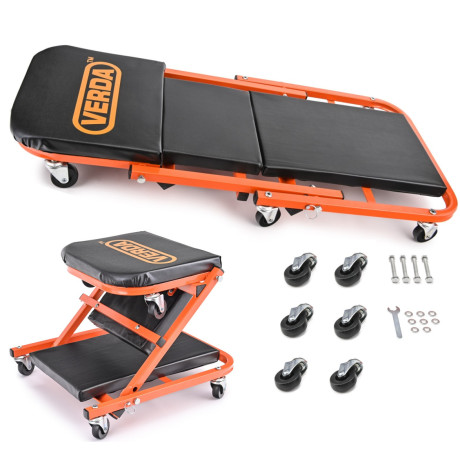 Dílenské lehátko/židle 2v1 D6711