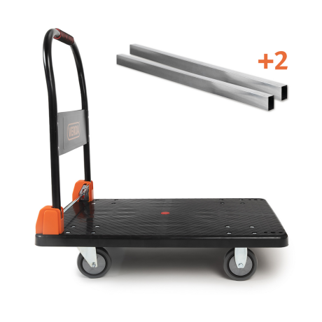 D300A skládací transportní plošinový vozík