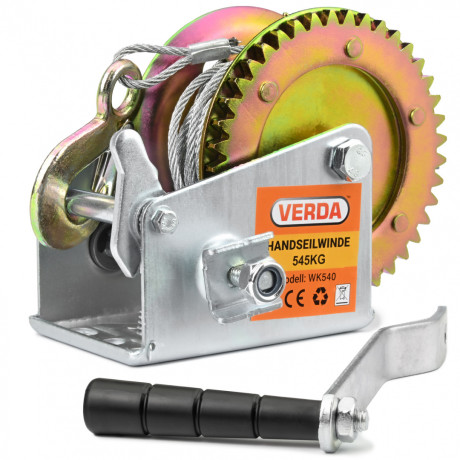 WK540 lanový ruční naviják na kliku 545 kg
