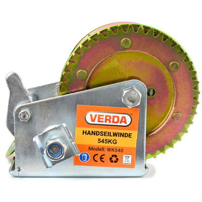 WK540 lanový ruční naviják na kliku 545 kg
