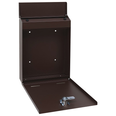 BK.516.HM poštovní schránka hnědá