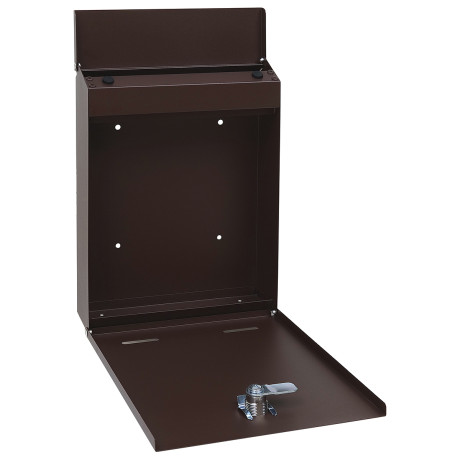 BK.516.HM poštovní schránka hnědá