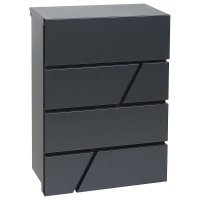 BK.524.AM poštovní schránka antracit