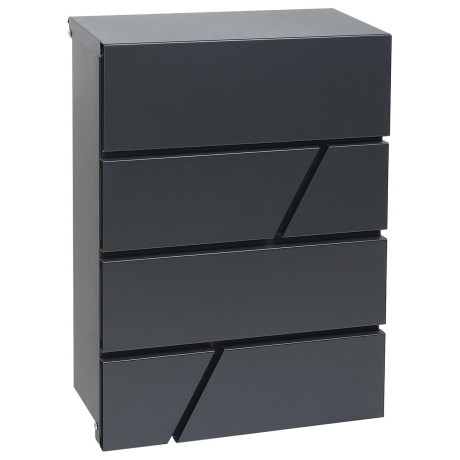 BK.524.AM poštovní schránka antracit