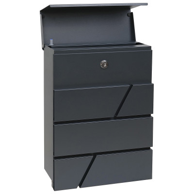 BK.524.AM poštovní schránka antracit