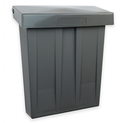 PH plastová poštovní schránka šedá