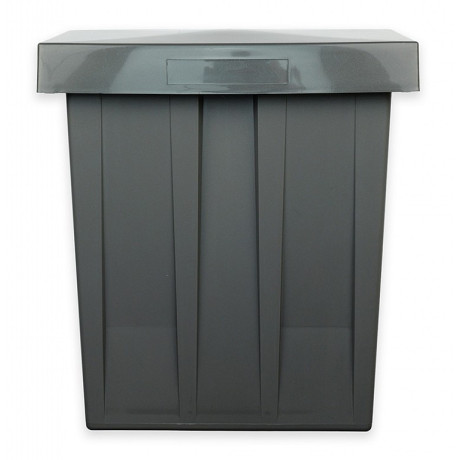 PH plastová poštovní schránka šedá