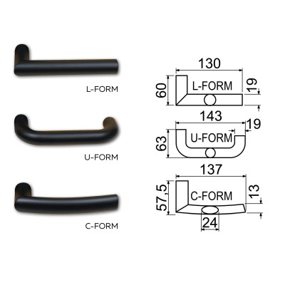 R.711.ZB.CE.TB4 bezpečnostní kování
