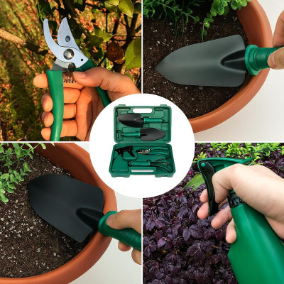 D3010 set zahradního nářadí 10ks v kufříku