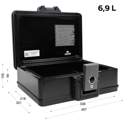 RS.252.FW ohnivzdorný a vodotěsný trezor