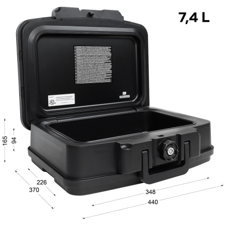 RS.262.FW ohnivzdorný a vodotěsný trezor