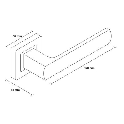 IBIZA klika nikl-satén IBIZA klika nikl-satén
