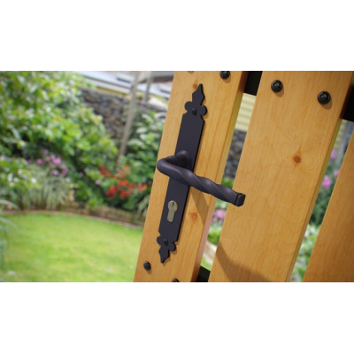 OLA klika do brány černá OLA klika do brány černá