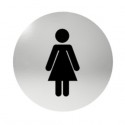 Označení dveří samolepící - WC dámy