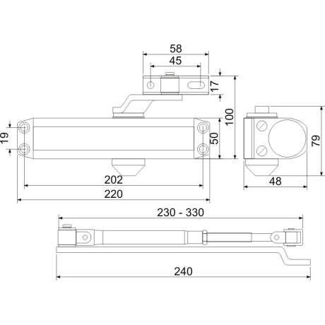 RZ 804 zavírač