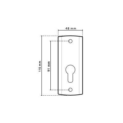 MIRO štít horní satén