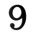 číslo 175mm černé "9"