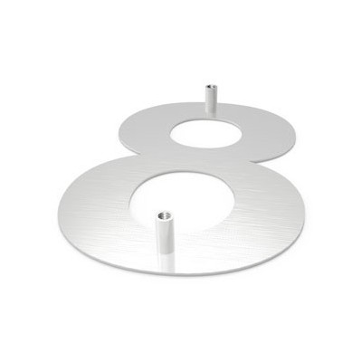 číslo "8" 155mm nerez
