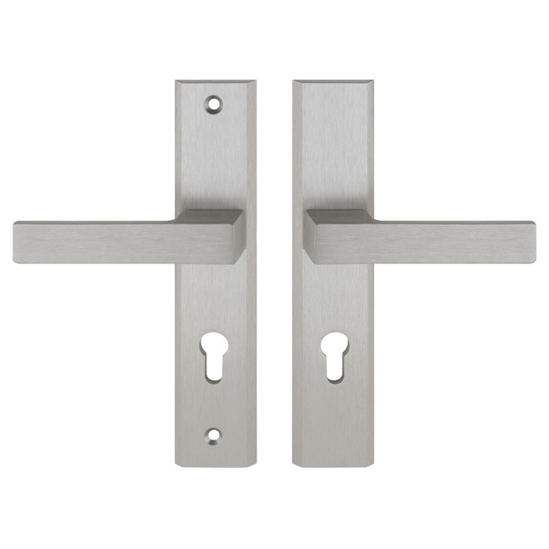 TOTAL vchodová klika-klika INOX pravá TOTAL vchodová klika-klika INOX pravá