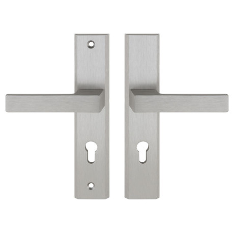 TOTAL vchodová klika-klika INOX pravá